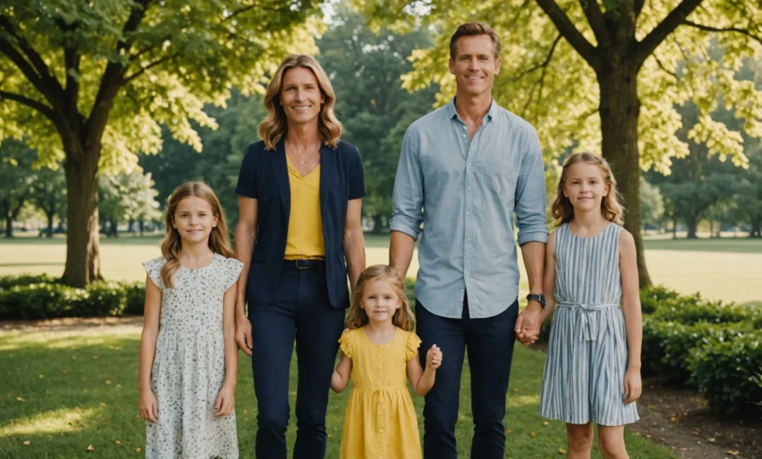 vêtements assorti famille